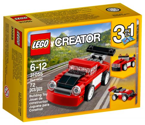 LEGO Creator 31055 Le bolide rouge