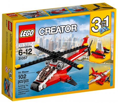 LEGO Creator 31057 L’hélicoptère rouge