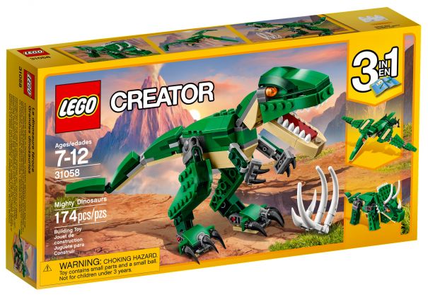 LEGO Creator 31058 Le dinosaure féroce