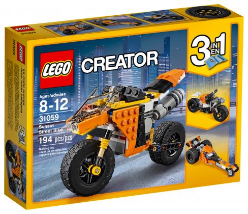 LEGO Creator 31059 La moto orange