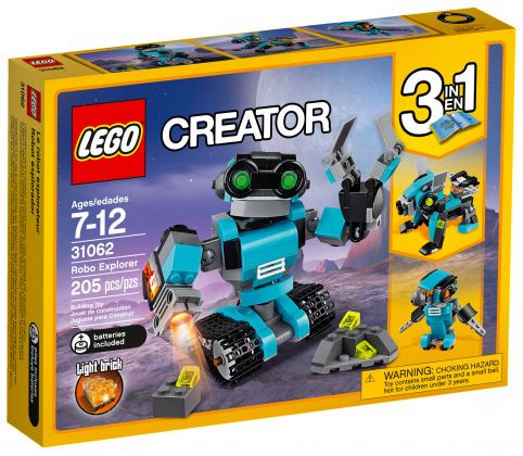 LEGO Creator 31062 Le robot explorateur