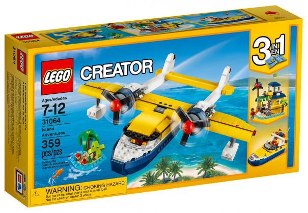 LEGO Creator 31064 Les aventures sur l'ïle