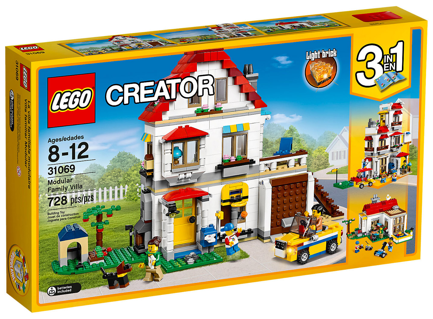 LEGO Creator 31069 pas cher, La maison familiale