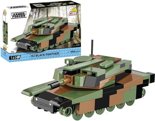 COBI Forces Armées (Armed Forces) 3107 K2 Black Panther