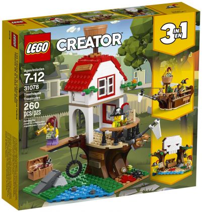 LEGO Creator 31078 Les trésors de la cabane dans l'arbre