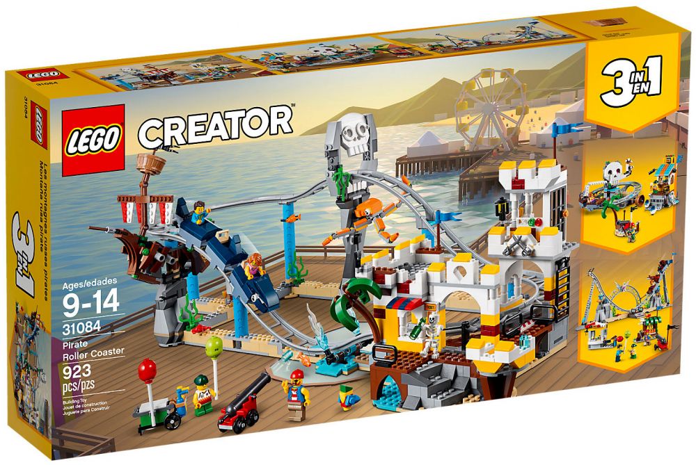 LEGO Creator 31084 pas cher Les montagnes russes des pirates