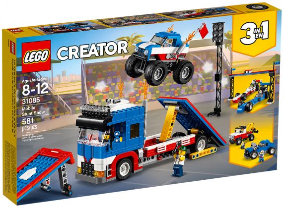 LEGO Creator 31085 Le spectacle des cascadeurs