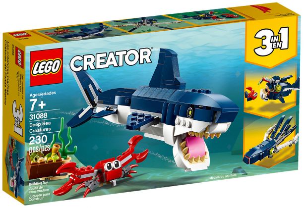 LEGO Creator 31088 Les créatures sous-marines