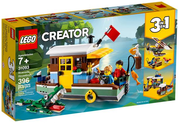 LEGO Creator 31093 La péniche au bord du fleuve