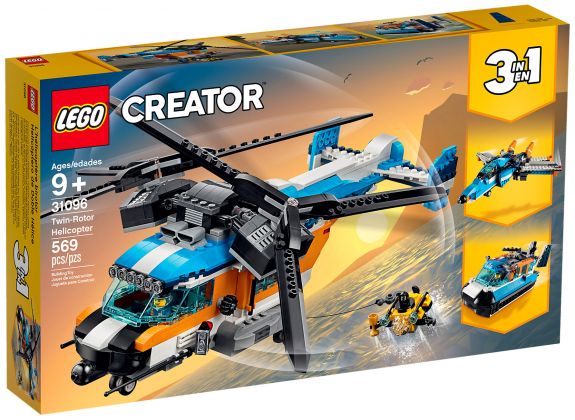 LEGO Creator 31096 L'hélicoptère à double hélice