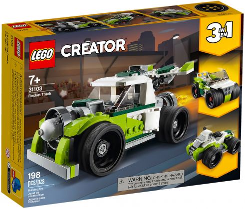 LEGO Creator 31103 Le camion-fusée