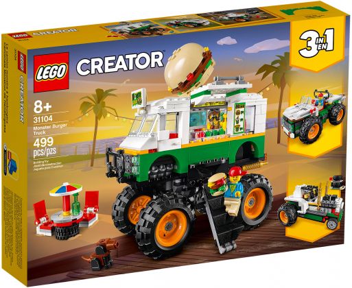 LEGO Creator 31104 Le Monster Truck à hamburgers
