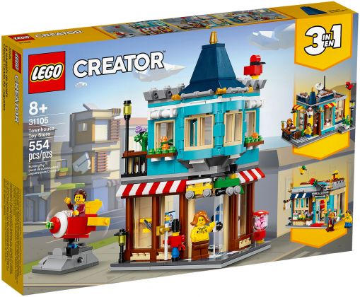 LEGO Creator 31105 Le magasin de jouets du centre-ville