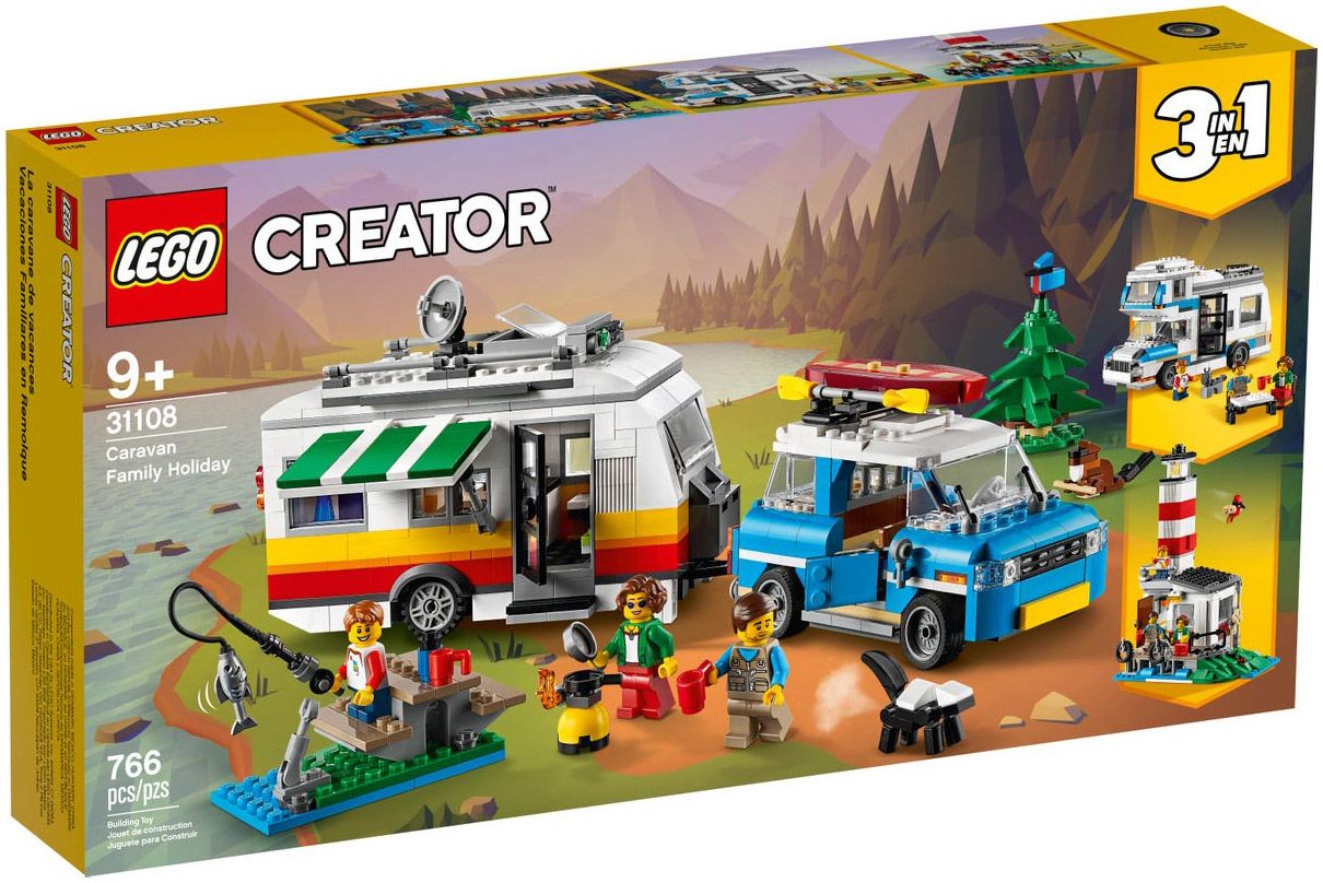Les vacances en caravane en famille lego Clearance