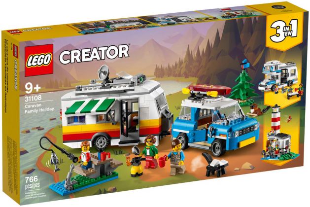 LEGO Creator 31108 Les vacances en caravane en famille