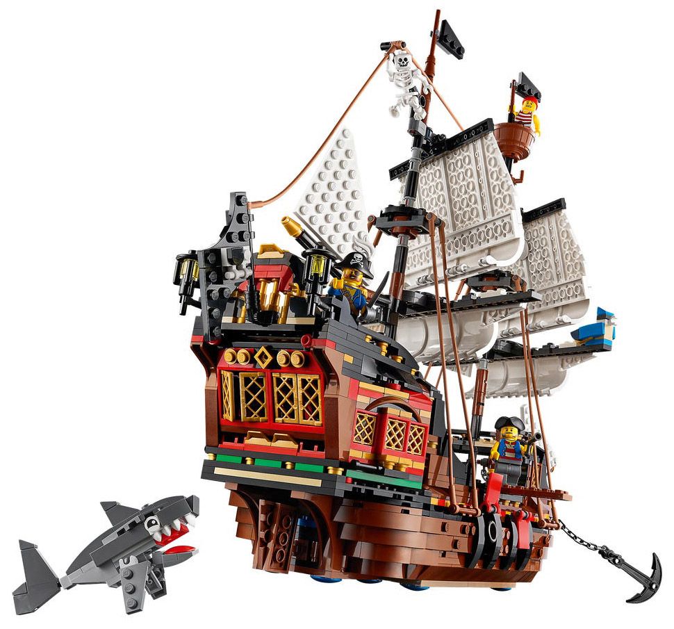 LEGO Creator 31109 pas cher, Le bateau pirate