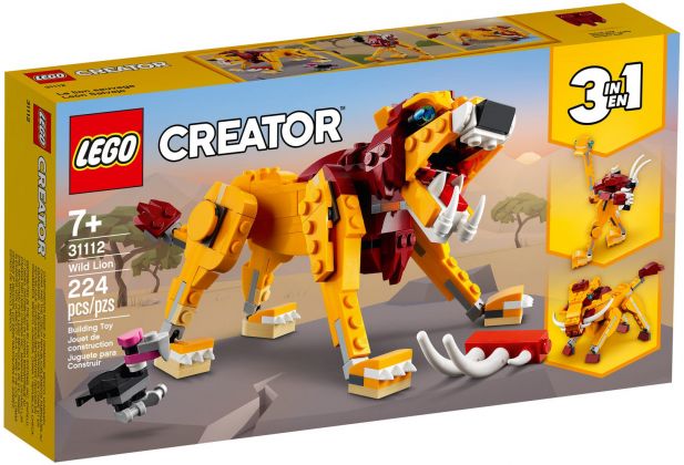 LEGO Creator 31112 Le lion sauvage