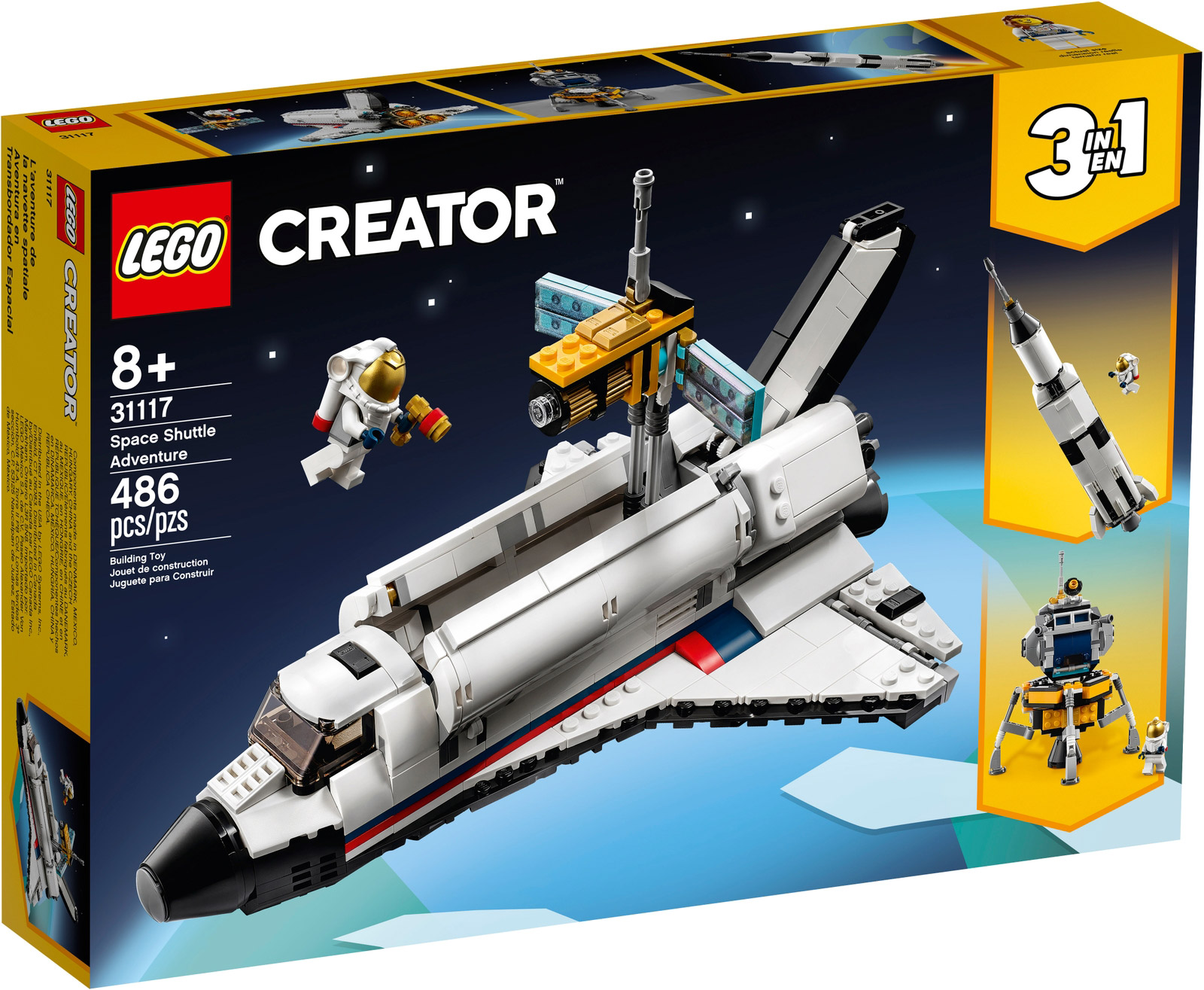 LEGO Creator - 31117 L'aventure en navette spatiale pas cher 