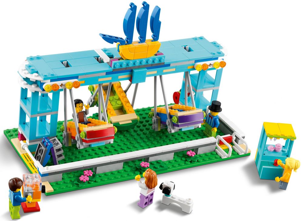 Lego 31119 creator 3-en-1 la grande roue avec petites voitures