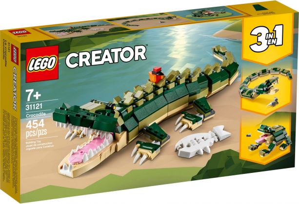 LEGO Creator 31121 Le crocodile