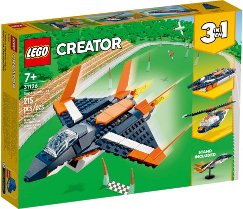 LEGO Creator 31126 L’avion supersonique