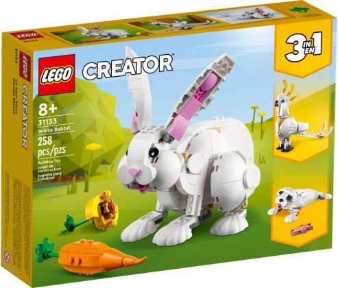 LEGO Creator 31133 Le lapin blanc
