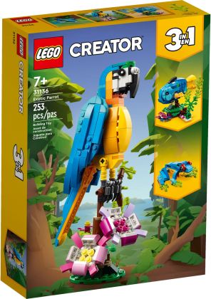 LEGO Creator 31136 Le perroquet exotique