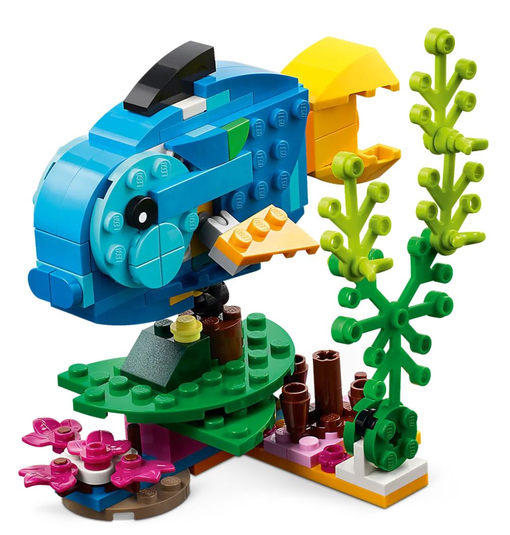 LEGO Creator 31136 pas cher, Le perroquet exotique