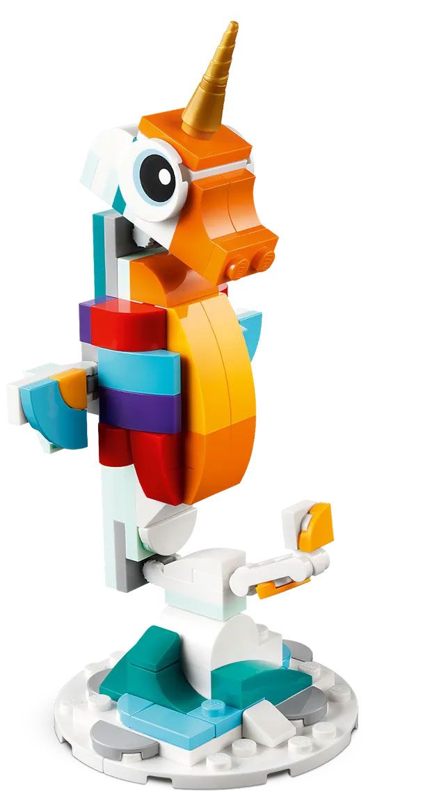 LEGO Creator 31140 pas cher, La licorne magique