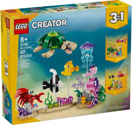 LEGO Creator 31158 Les animaux marins