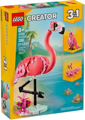 LEGO Creator 31170 Animaux sauvages : le flamant rose