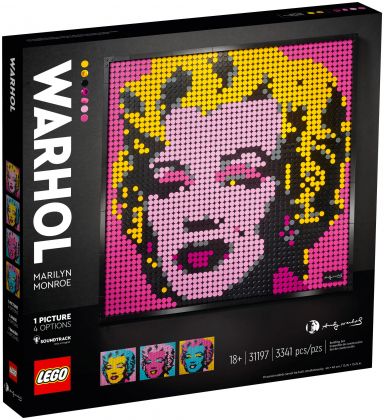 LEGO Art 31197 Andy Warhol's Marilyn Monroe