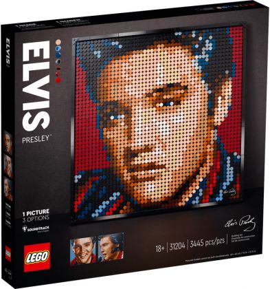 LEGO Art 31204 Elvis Presley « The King »