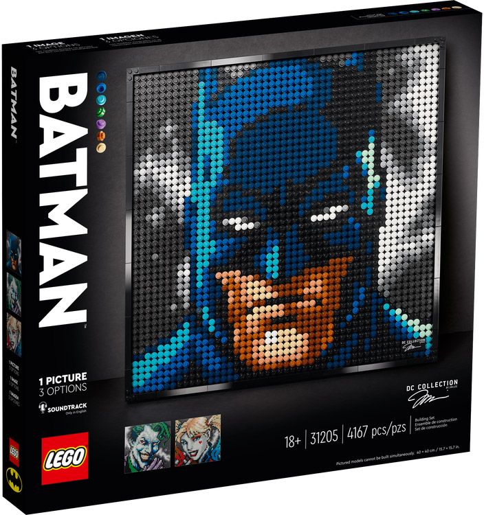 - LEGO Art 31205 La collection Batman de Jim Lee - Prix LEGO : 119,99€