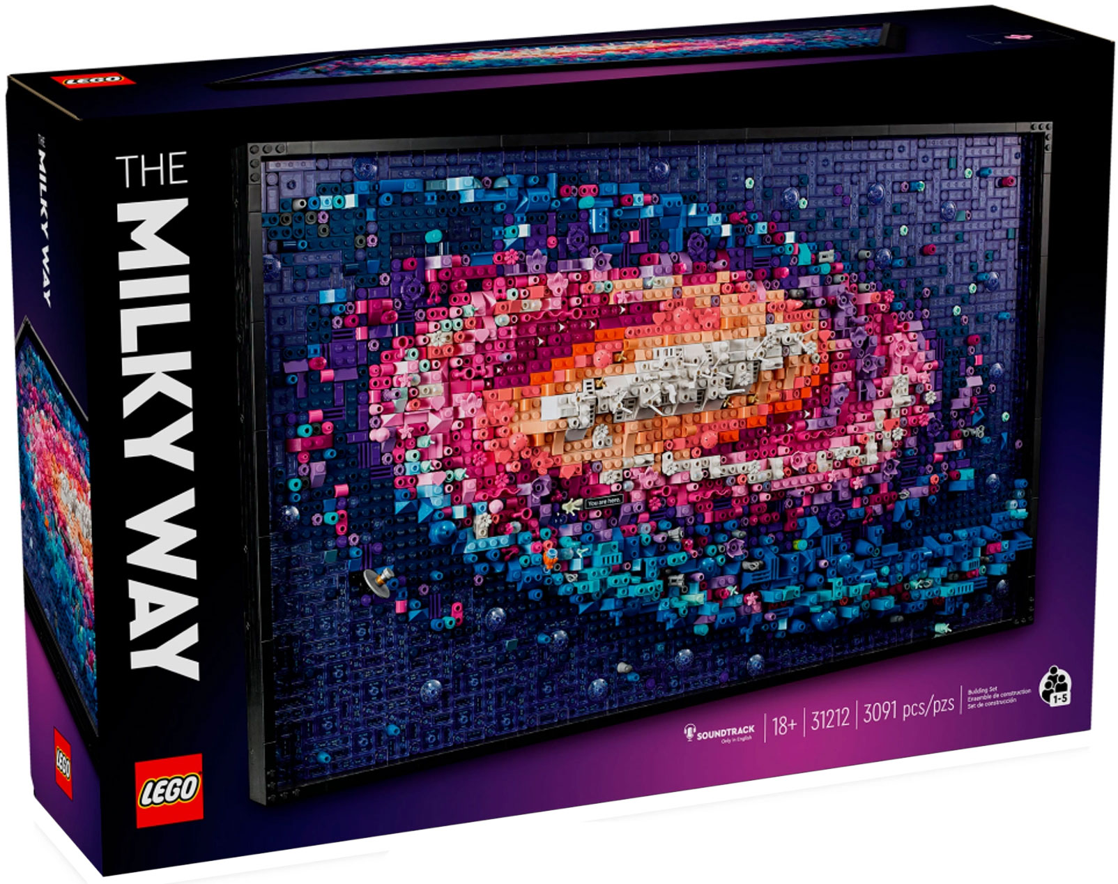 LEGO Art 31212 pas cher, La Voie lactée