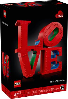 LEGO Art 31214 Love
