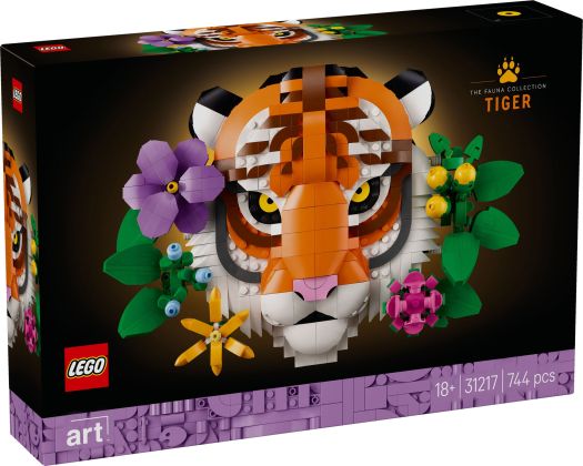 LEGO Art 31217 La collection Faune - Le tigre