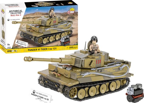 COBI Collection Historique (Historical Collection) 3123 Panzer VI Tiger I no 131