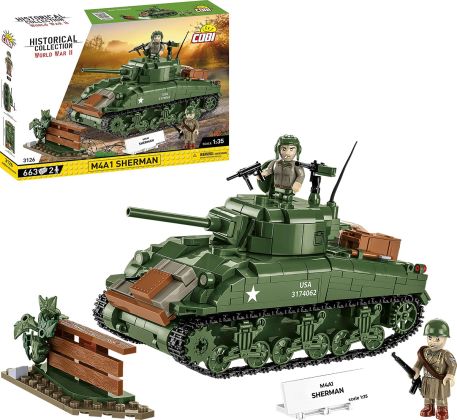COBI Collection Historique (Historical Collection) 3126 M4A1 Sherman