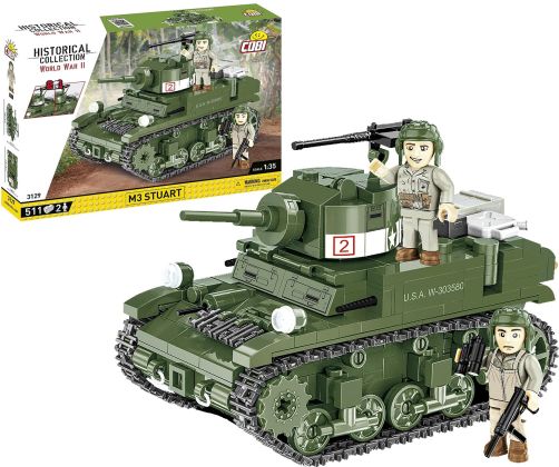 COBI Collection Historique (Historical Collection) 3129 M3 Stuart