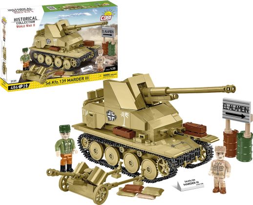 COBI Collection Historique (Historical Collection) 3131 Sd.Kfz.139 Marder III