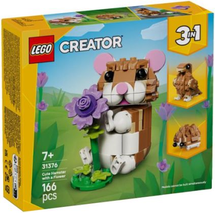 LEGO Creator 31376 Cute Hamster with a Flower