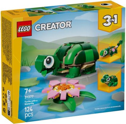 LEGO Creator 31377 Turtle with a Waterlily