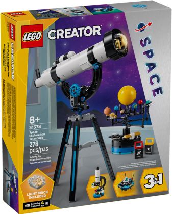 LEGO Creator 31378 Le télescope d’exploration spatiale