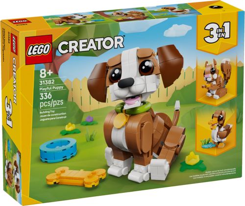 LEGO Creator 31382 Les adorables animaux : le chiot joueur