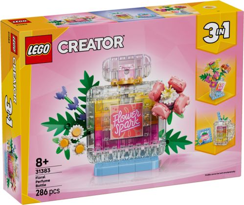 LEGO Creator 31383 Flacon de parfum au décor floral