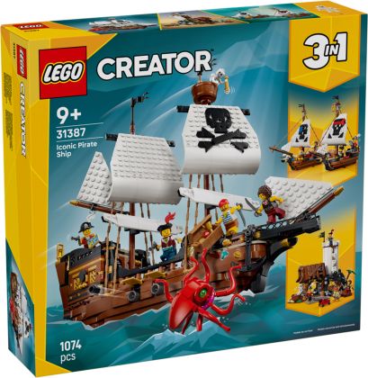 LEGO Creator 31387 Bateau pirate mythique
