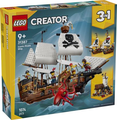 LEGO Creator 31387 Iconic Pirate Ship