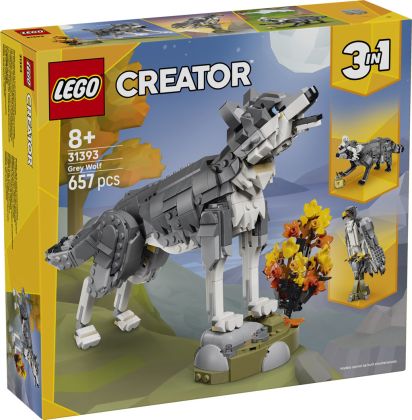 LEGO Creator 31393 Grey Wolf