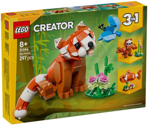 LEGO Creator 31394 Les adorables animaux : le panda roux